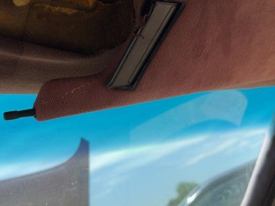 1986 Buick Park Ave Passenger Right Sun Visor Oem Red