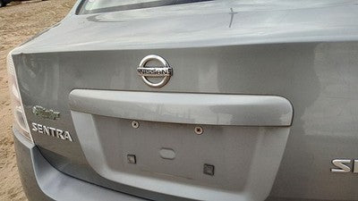 2008 Nissan Sentra License Plate Trim Surround Panel Oem Tail Trunk Finish