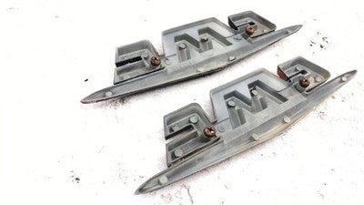 1958 Chevy Gmc 300 Full Size Fender Emblems Badges Pair Set Oem 2362154