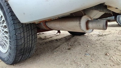 1989 Olds Cutlass Calais Rear Muffler With Exhaust Tip Oem