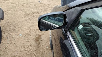 02-05 Honda Civic Hatchback Si Driver Left Side Mirror Door Mounted Black Nbp
