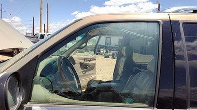 1998-02 Lincoln Navigator Driver Left Front Side Window Door Glass Oem