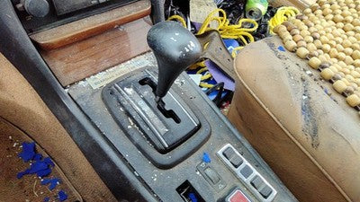 80 Mercedes 300Td Floor Shifter Lever Assembly Shift Unit Automatic Transmission