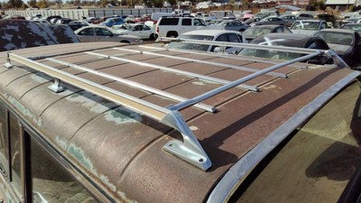 84 Jeep Grand Wagoneer Complete Luggage Rack Assembly Roof Rails With Cross Bars