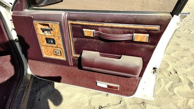 1989 Buick Century Passenger Right Front Inside Door Trim Panel Only Oem Red