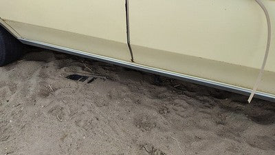1980 Cadillac Deville Passenger Right Lower Rocker Panel Moulding Side Skirt Oem
