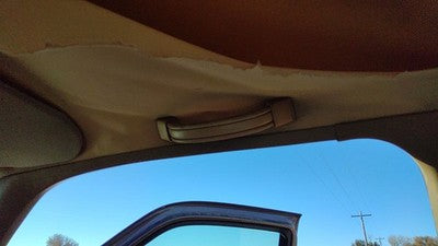 1994 Chevy Suburban Passenger Right A Pillar Trim Windshield Post Panel Oem Tan
