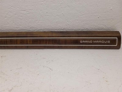 1990-1991 Mercury Grand Marquis Dash Panel Passenger Side Wood Grain Strip Trim