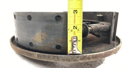 1986 Chevy C10 Passenger Right Rear Brake Backing Plate Assembly Oem