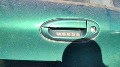 1999-2007 Ford Taurus Driver Left Front Outside Door Handle Oem Su Tropic Green