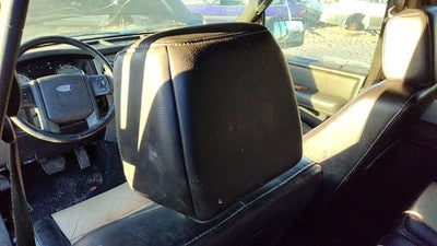 07-08 Ford Expedition Driver Left Front Head Rest Leather Seat 1W Black/Camel