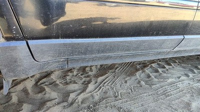 07-17 Gmc Acadia Passenger Right Rear Lower Moulding From Door Back Trim Strip