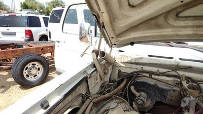 1981-1993 Dodge Ram W250 Passenger Right Hood Hinge Assembly Oem White 55027100
