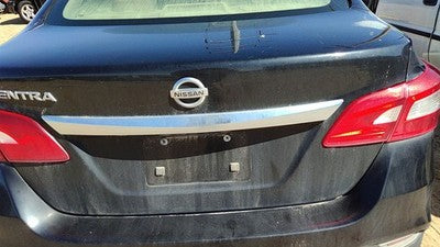 2019 Nissan Sentra License Plate Trim Surround Panel Oem Tail Trunk Finish