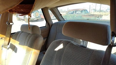 1984 Ford Tempo Pair Of Front Headrests Oem Left Right Set Seat