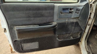 1993 Chevy S10 Blazer Driver Left Front Door Trim Panel With Master Switch Black