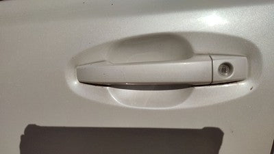 10-14 Subaru Legacy Outback Driver Left Front Outside Door Handle 7J Satin White