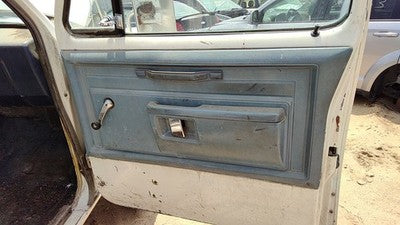 1984 Dodge Ram W250 Passenger Right Front Inside Door Trim Panel Blue
