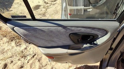 2000 Chevy Malibu Driver Left Rear Door Trim Panel With Switches Back 92d Gray