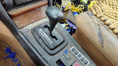 80 Mercedes 300Td Floor Shifter Lever Assembly Shift Unit Automatic Transmission