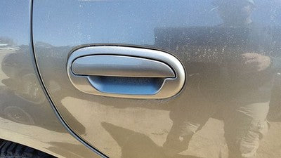 97-02 Expedition Passenger Right Rear Outside Door Handle Back Arizona Beige Aq
