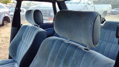 1986 Toyota Camry Pair Of Headrests Oem Left Right Set Seat Blue