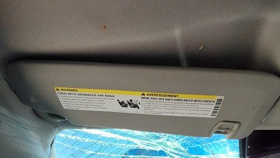 2011-2016 Chevy Cruze Driver Left Sun Visor Oem Black Aff 95034253