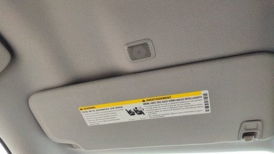 2014-2019 Silverado 1500 Driver Left Sun Visor Oem H2r Gray 22987235