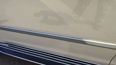 04-05 Sienna Driver Left Front Moulding From Door Oem Trim Strip White 071
