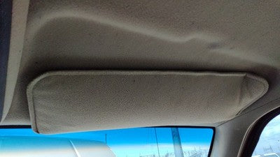 1997 Silverado 2500 Passenger Right Sun Visor Oem Tan 52D
