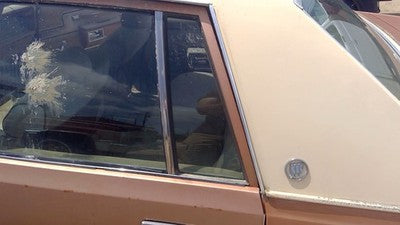 77-79 Lesabre Driver Left Rear Vent Window Small Back Door Glass With Frame