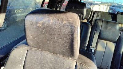 07-08 Expedition Passenger Right Front Head Rest Leather Seat 1W Black/Camel