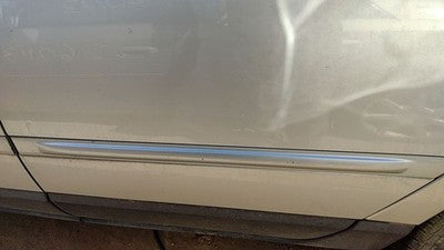 04-08 Pacifica Driver Left Upper Rear Moulding From Door Oem Back Silver Ps2