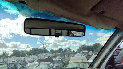 2001 Dodge Ram 1500 Inside Rear View Mirror Oem Windshield Mounted