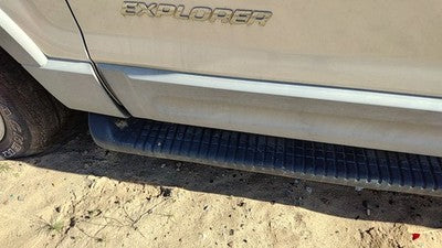 01-03 Ford Explorer Driver Left Front Moulding From Door Trim Strip Silver Ts