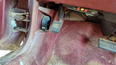 1998 Buick Lesabre Driver Left Lower Kick Trim Panel Oem Red
