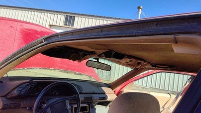 1993 Grand Prix Driver Left A Pillar Trim Windshield Post Panel Oem Tan