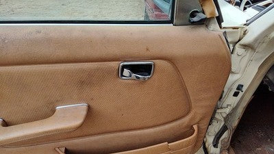 1980 Mercedes 300Td Driver Left Front Door Trim Panel Brown