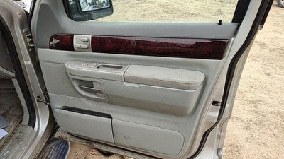2003 Lincoln Aviator Passenger Right Front Door Trim Panel With Switches Gray Bl