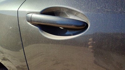 2010-13 Mazda 3 Passenger Right Rear Outside Door Handle Back 38r Graphite Mica