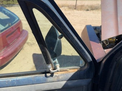 78-86 Dodge D150 Driver Left Front Vent Window Small Door Glass With Frame Oem