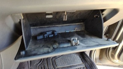 2005 Ford Explorer Glove Box Assembly Complete Door With Latch Oem Gray Tt
