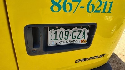 2002 Express Van 2500 License Plate Trim Surround Panel Oem Tail Trunk Finish