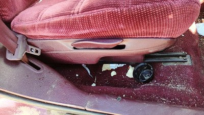 1995 Chevy Lumina Passenger Right Side Seat Trim Panel Oem Red