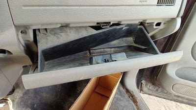 03-05 Dodge Ram 2500 Glove Box Assembly Complete Door With Latch Oem Taupe L5