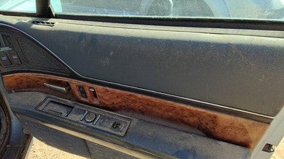 1993 Buick Lesabre Passenger Right Front Door Trim Panel With Switches Blue