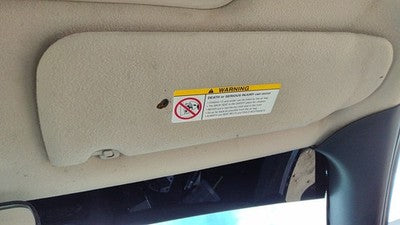 2000-2005 Mitsubishi Eclipse Passenger Right Sun Visor Oem