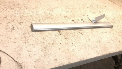 1997-2003 Audi A8 Passenger Right Rear Moulding From Door Back Trim Strip Silver