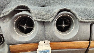 1977-1981 Mercedes 300Td Center Dash Heater Vent Assembly Oem Ac Brown