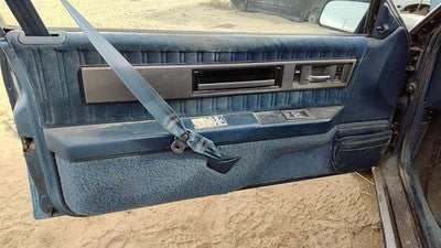 89 Cutlass Calais Driver Left Front Door Trim Panel Wh Master Switch Blue 2 Door